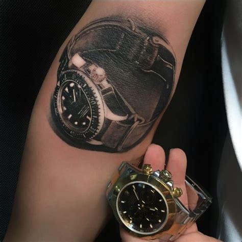 rolex face tattoo|rolex tattoo designs.